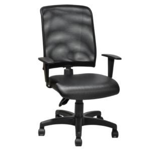 Cadeira Diretor simple Back Preta - NR17