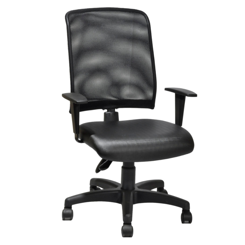 Cadeira Diretor simple Back Preta - NR17