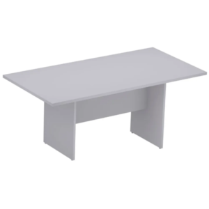 Mesa de Reunião 2 m x 1 m - 25 mm - Cinza Cristal