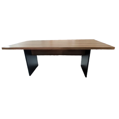 Mesa de Reunião 2 m x 1 m - 40 mm - Sevilha Com Preto - - Imagem 5