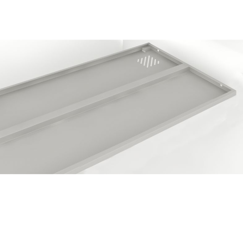 Armário de Aço Cinza Cristal 1,62 m (Altura) - chapa 26 - Imagem 2