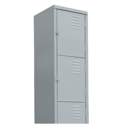 Roupeiro De 4 Portas - Pitão P/ Cadeado - Cinza Escuro - Chapa 26 - Imagem 2