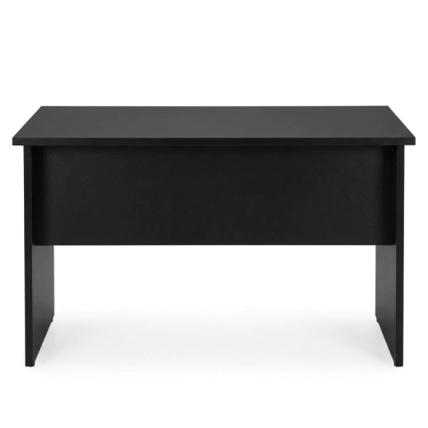 Mesa Reta 1,50 m x 60 cm - Tampo 25 mm - Preto Com Preto - Imagem 3