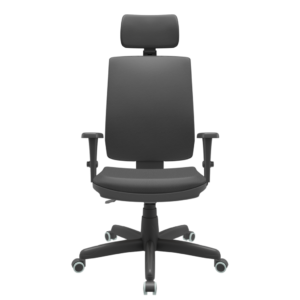 Cadeira Presidente Brizza Soft Preta - Ergonômica - NR17