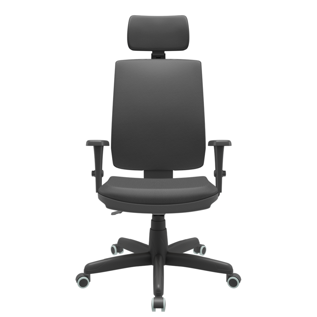 Cadeira Presidente Brizza Soft Preta - Ergonômica - NR17