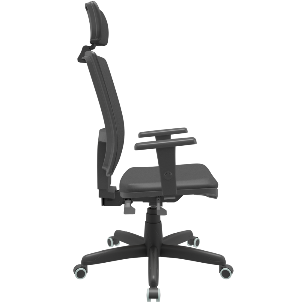 Cadeira Presidente Brizza Soft Preta - Ergonômica - NR17 - Imagem 2