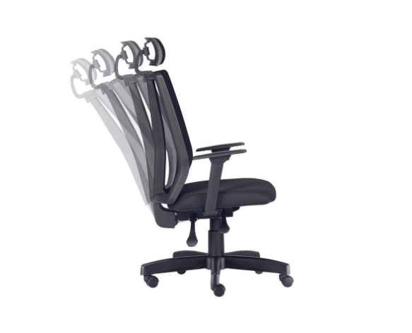 Cadeira Presidente Brizza Em Tela - Ergonômica - Back System NR17 - Imagem 5